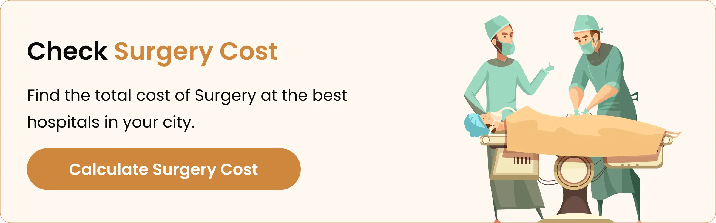 Calculate Surgery Cost